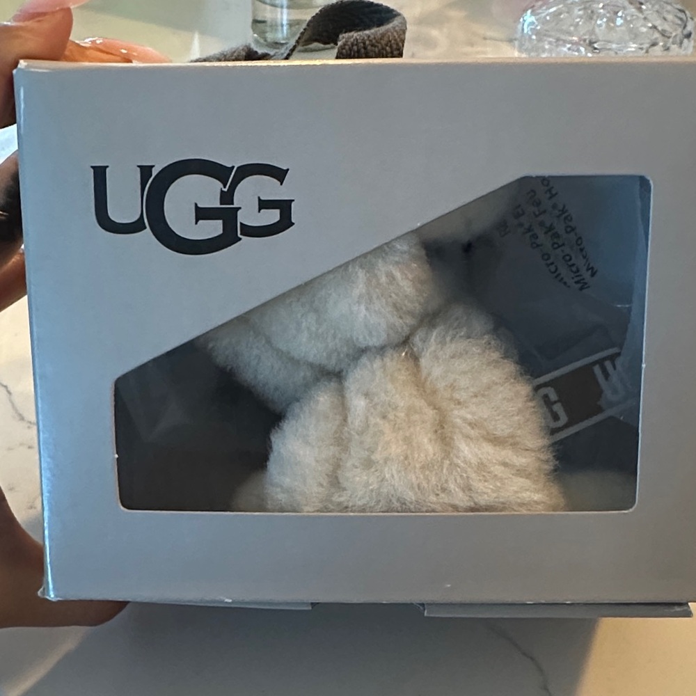 UGG Cream Plush Teddy Bear